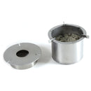 Camino a Bioetanolo da Tavolo in Ceramica 17x60 cm Ferazzoli Quadra-P Rosso