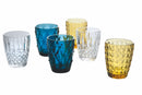 Set 6 Bicchieri Acqua in Vetro 280 ml Villa d'Este Home Tivoli Loira Chic