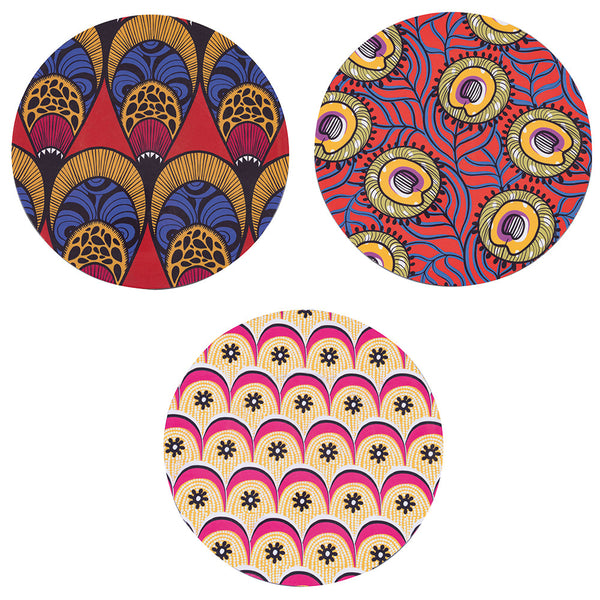 Set 3 Sottopiatti Tondi Ø33x2 cm in Polipropilene VdE Tivoli 1996 Creole acquista