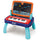Tastiera Gioco Musicale 25 Tasti con Lavagna a 2 Lati per Bambini Gioco Educativo 3+ Anni Multicolore