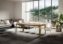Tavolo Allungabile 160-264x90x77 cm Flame Quercia Naturale