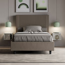 Letto Matrimoniale Goya Cappuccino Varie Misure