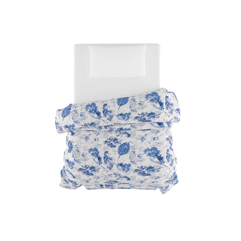 Trapunta Invernale Stampata in Microfibra 200gr Double Face Foglie Varie Misure