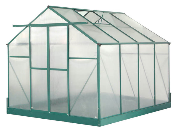 online Serra da Giardino 2,44x3,05 m in Alluminio e Policarbonato Alveolare 4mm Verde