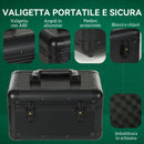 Set 600 Fiches da Poker 2 Mazzi di Carte Tappetino con Valigetta Nero     