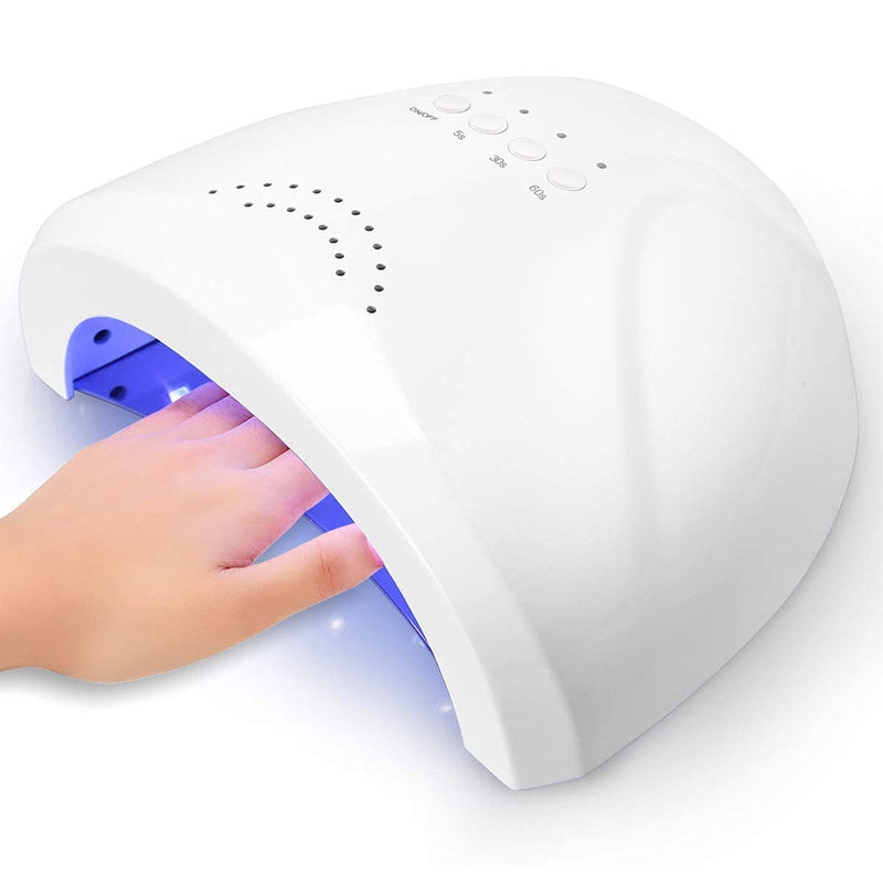 Lampada UV LED per Unghie Gel Smalto 48 W Asciugatore Timer Manicure e Pedicure-1