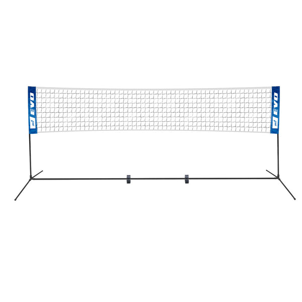 sconto Rete Impermeabile Portatile per Beach Volley 5x0,77m con Paletti e Borsa Bianca