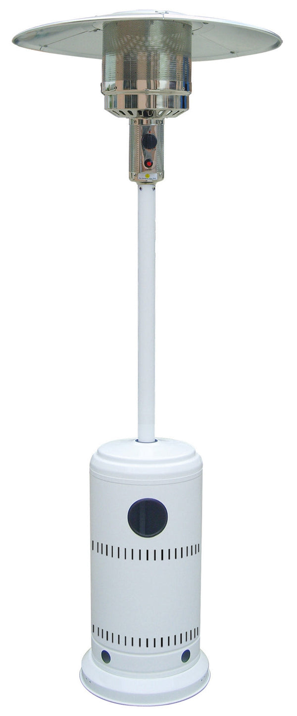 prezzo Stufa a Fungo Gas Gpl da Esterno in Acciaio Bauer Bianca