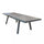 Tavolo Allungabile Seattle 205/265x105x75 h cm in Alluminio Taupe