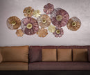 Pannello Crox 132x10x64 cm in Ferro Multicolor