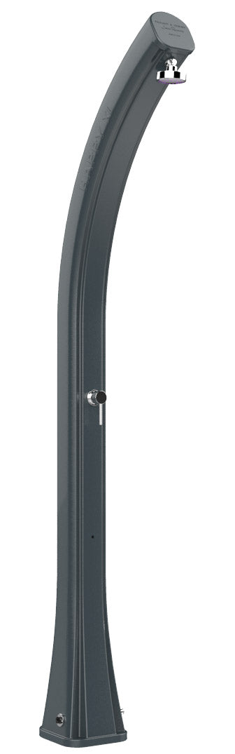 prezzo Doccia Solare da Giardino 35L Miscelatore Arkema Happy XL Grigio Antracite