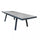 Tavolo Allungabile Seattle 205/265x105x75 h cm in Alluminio Antracite