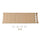 Mensola Estensibile per Armadi 35 x 72,5-125 cm Scaffale Salvaspazio in ABS Beige