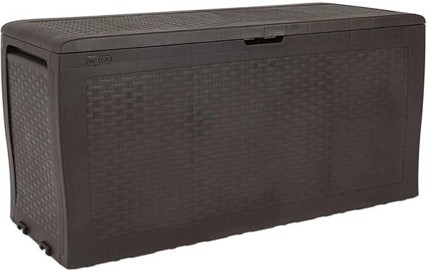 sconto Baule Cassapanca da Esterno 116,4x44,7x57 cm in Resina Keter Samoa Marrone