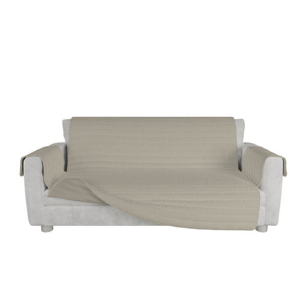 prezzo Copridivano Trapuntato in Microfibra Panna Varie Misure