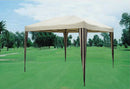 Gazebo da Giardino Pieghevole 3x3m in Alluminio Bauer Rapid Ecrù