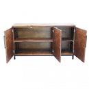 Mobile Bram 150x40x86 h cm in Legno Marrone