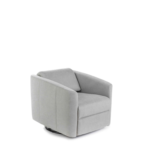 acquista Poltrona Reclinabile Manuale 85/140x70xH69/96 cm in Tessuto Magic Grigio Chiaro
