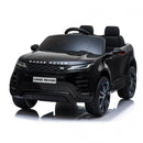 Macchina Elettrica per Bambini 12V con Licenza Land Rover Evoque Nera