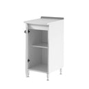 Base cucina con anta 30x50x85H cm cemento