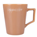 Set 6 Tazze Ø8,5x10,5 cm in Gres VdE Tivoli 1996 Chocolate