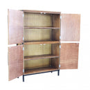 Mobile Braxton 100x40x160 h cm in Legno Marrone