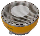 Barbecue a Carbone Carbonella Portatile da Tavolo Qlima Njoy Giallo