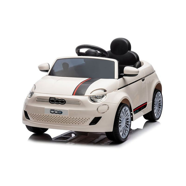 online Auto Elettrica per Bambini Licenza Ufficiale Fiat 500e 12V Luci LED MP3 Bianco