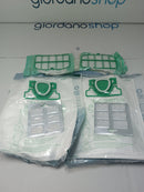Kit Ricambi 12 Sacchetti 2 Filtri 12 Profumatori Compatibili Folletto VK200 VK220