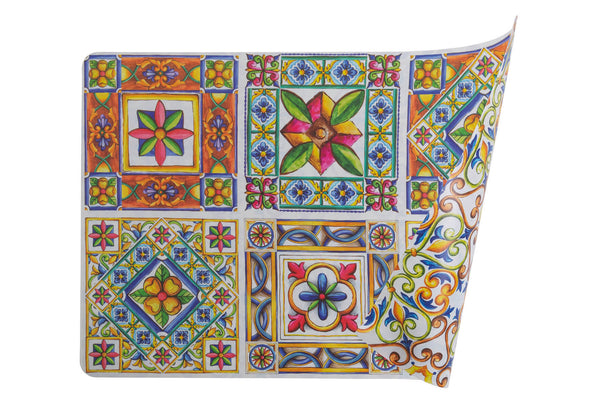 Set 6 Tovagliette Rettangolare Double Face 45x30 cm Villa d'Este Home Tivoli Costiera sconto