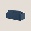 Divano Letto 3 Posti 186x92x96 cm in Tessuto Blu