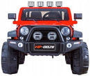 Macchina Elettrica per Bambini 12V 2 Posti Kidfun Fuoristrada Rossa