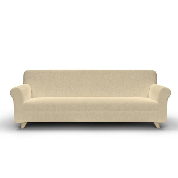 Copridivano 1, 2 E 3 Posti Elasticizzato in Tessuto Panna online