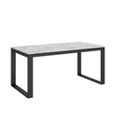 Tavolo Allungabile 180-440x90x77 cm Tecno Evolution Marmo