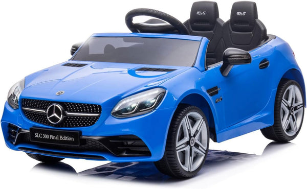 acquista Macchina Elettrica per Bambini Licenza Ufficiale Mercedes SLC 300 "Final Edition" 10,8V 3,1Ah Blu