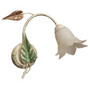 Applique 1xE14 Montatura Anticata Vetro Paglierino E-Energy Arianna