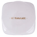 Barattolo Te 9,5x9,5x12 cm in New Bone China VdE Tivoli 1996 Le Travisate Bianco