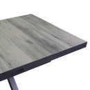 Tavolo Allungabile da Giardino 200/260x100xh75 cm in Alluminio Dover Antracite