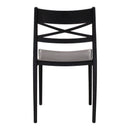 Set 6 Sedie 81x46x52 cm in Polipropilene Nero