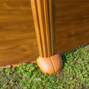 Piscina Ovale Fuori Terra 730x375xh132 cm in Acciaio e PVC Gre Mauritius