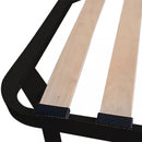 Rete Ortopedica Sanremo Singola 80x190x30 h cm in Acciaio Nero