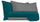 Set Lenzuola Sopra Sotto e Federe Doubleface Verde Petrolio\/Fumo Varie Misure
