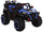 Macchina Elettrica per Bambini 12V Kidfun Fuoristrada 4x4 Blu
