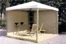 Kit 4 Coperture Laterali per Gazebo 300x300 cm in TNT 