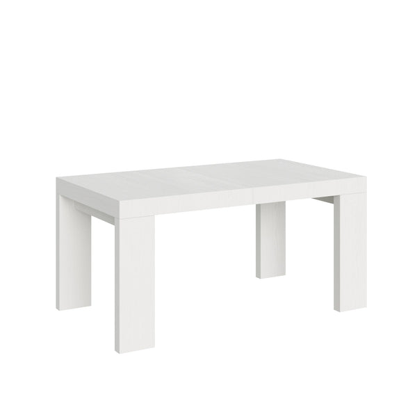 acquista Tavolo Allungabile 160-420x90x77 cm Roxell bianco frassino