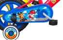Bicicletta per Bambino 12” 1 Freno Gomme in Eva Paw Patrol Rossa