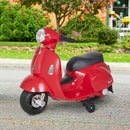 Scooter Elettrico per Bambini Licenza Ufficiale Piaggio Vespa Small 7,2V 2,5Ah Rosso      