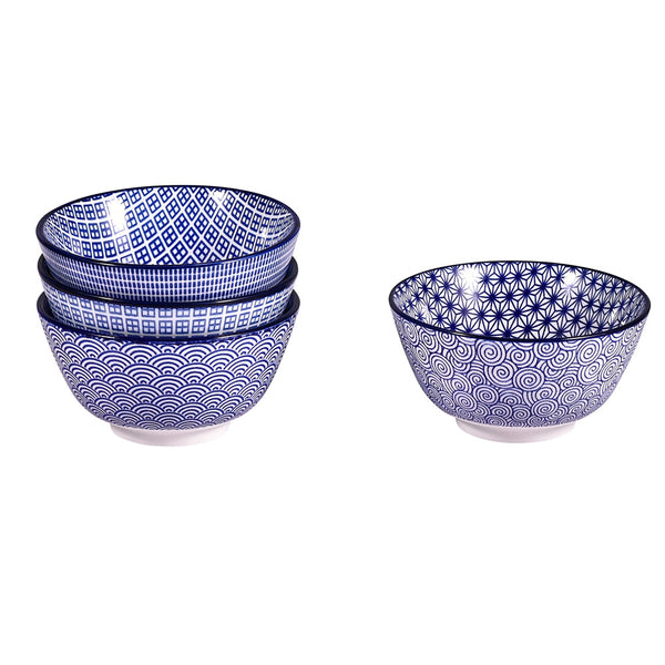Set 4 Ciotole Ø12x6,3 cm 280 ml in Porcellana VdE Tivoli 1996 Confusion online