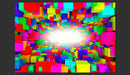 Fotomurale - Light In Color Geometry Carta Da Parato Erroi