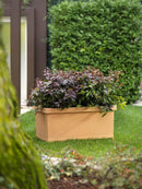 Vaso 80x40x35cm in Resina Tulli Cassetta Liscia Classic 80 Cappuccino